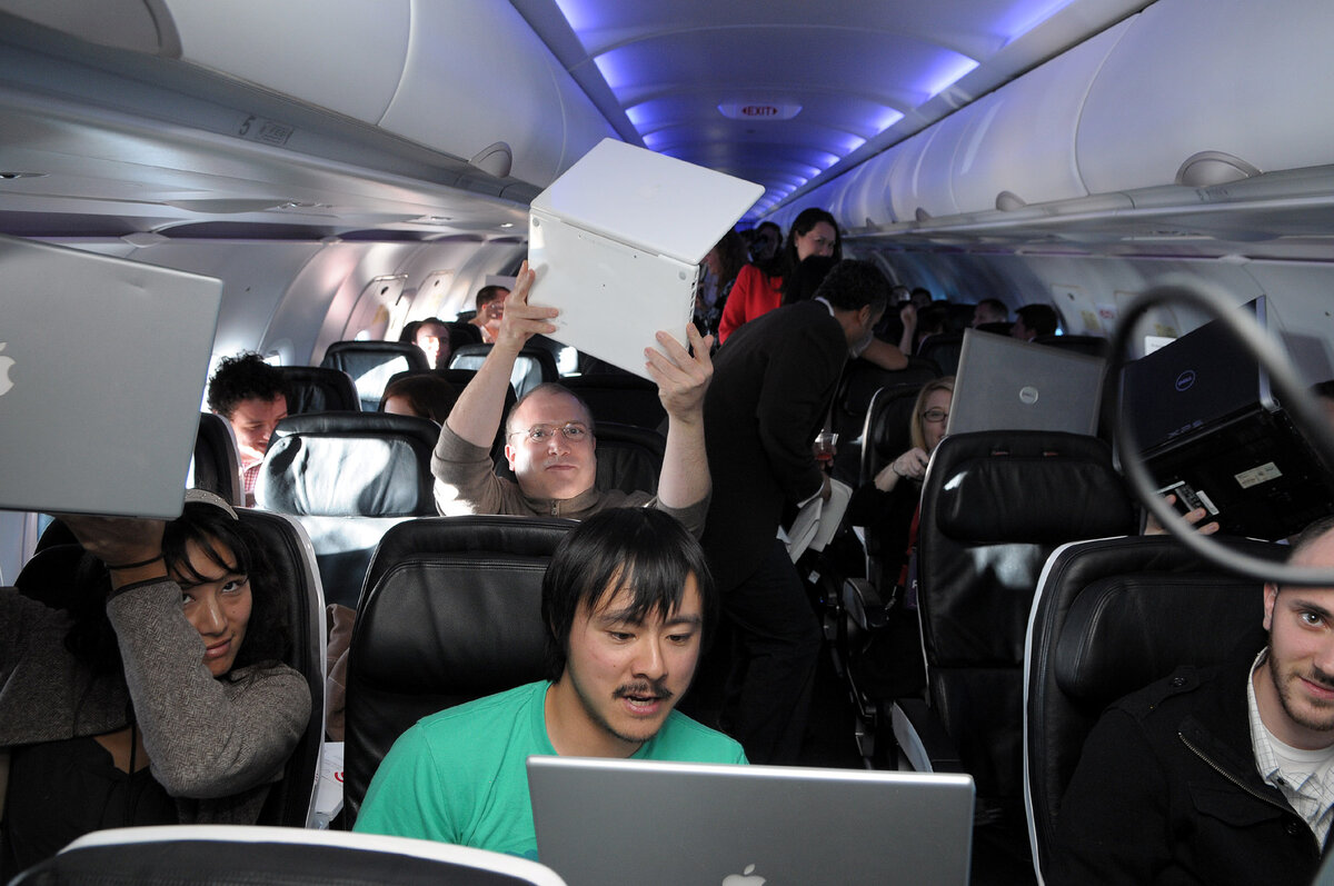 Wi-Fi в самолёте