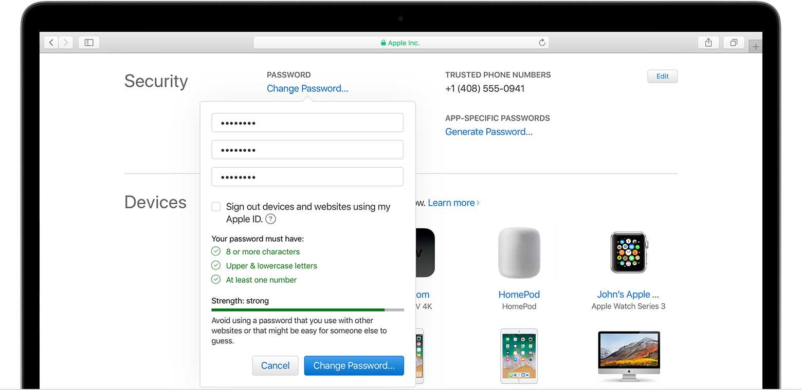 Смена apple id на айфоне или айпаде: настройка учетной записи и замена пароля
