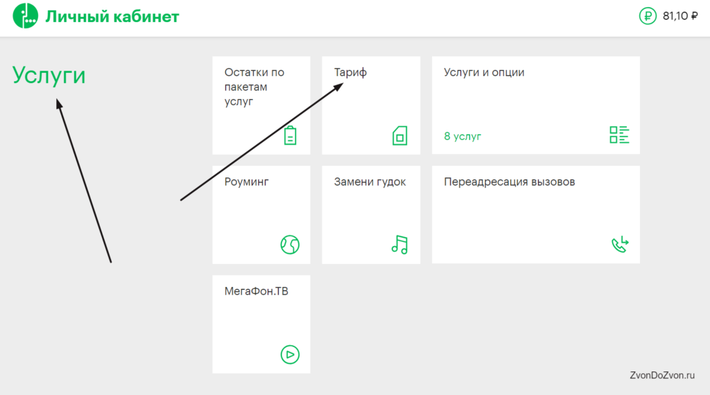 Как узнать и сменить тариф на мегафоне — kakpozvonit.ru