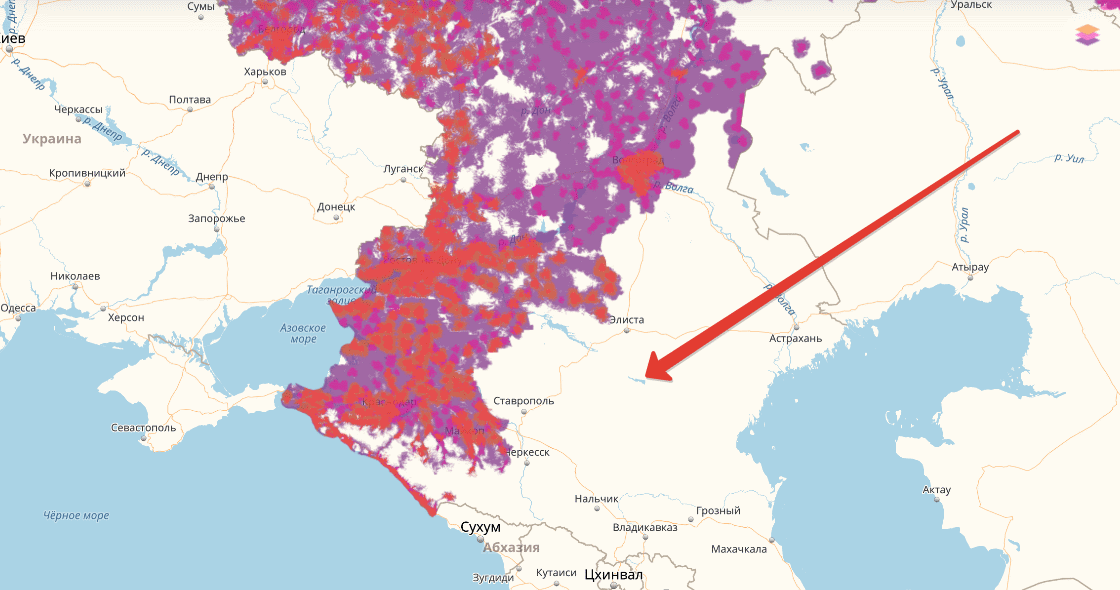 Карты зоны покрытия москва и московской области | новинки и проблемы связи 4g,3g wimax