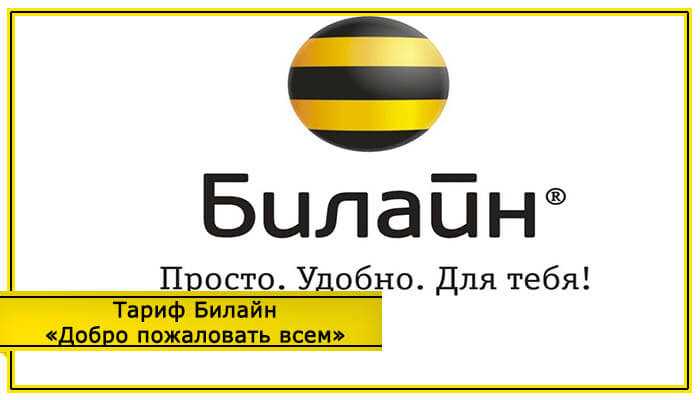 Тарифный план для тебя билайн